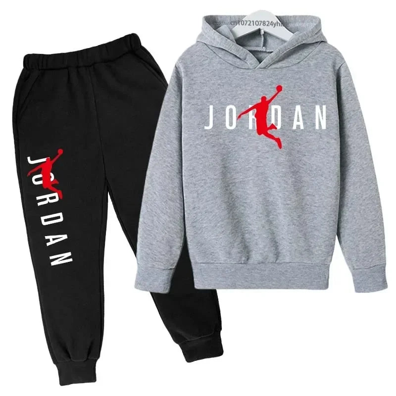 NewKids Leisure Letter Print 2pcs Hoodie+Pants Tracksuits 3-13 Years Boys Girls Spring Autumn Outfits Streetwears Chren Clothes