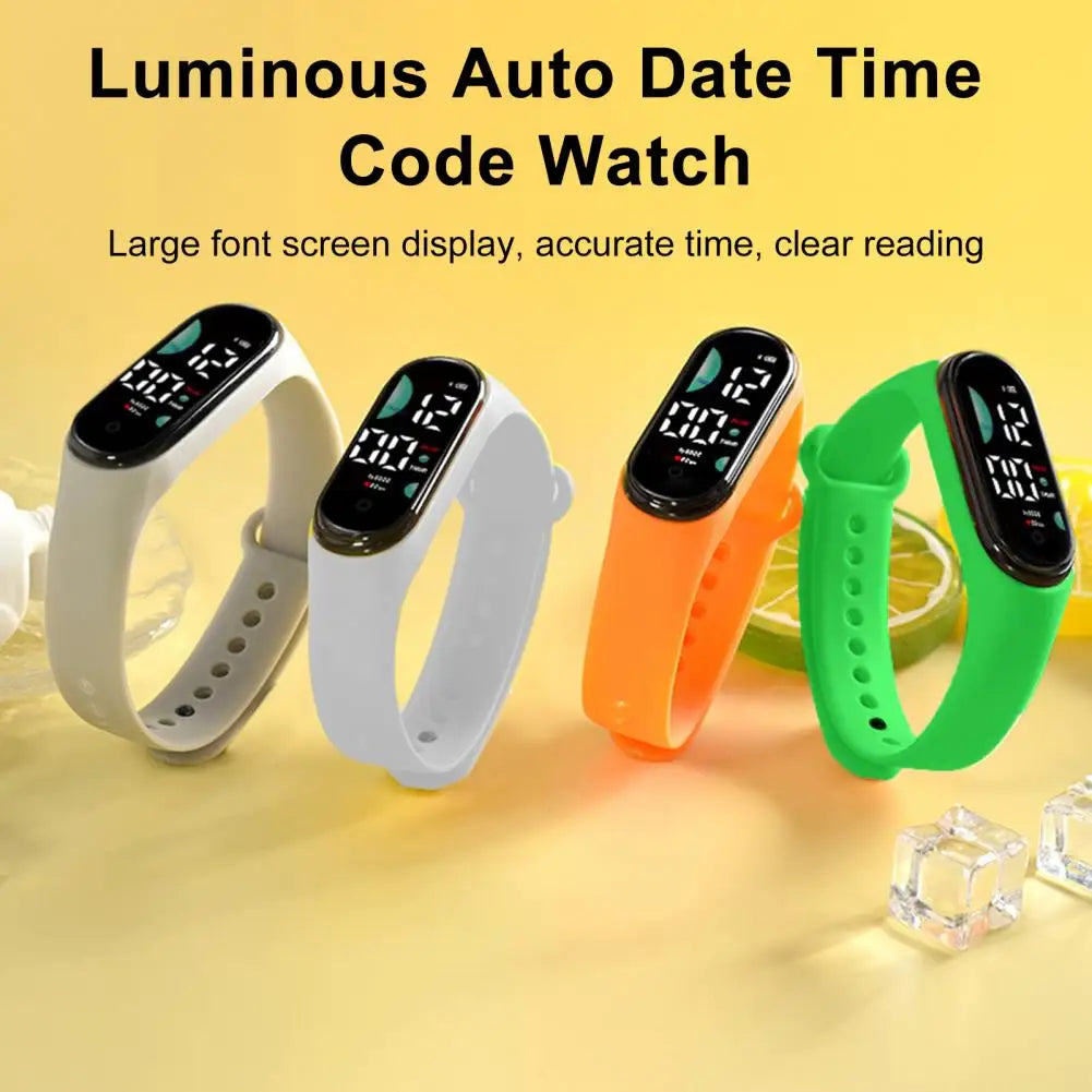 Children Watch Birthday Gift For Child Boy Girl Smart LED Digital Cartoon Kids Watch Waterproof Bracelet Wristwatch reloj niño