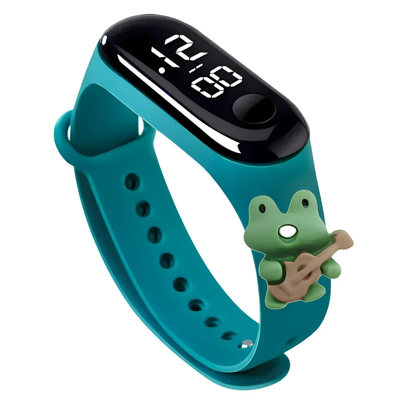Fashion Children Watches For Boys Girls Electronic Bracelet Sports Touch LED Cartoon Doll Kids Watch Women Waterproof Clock