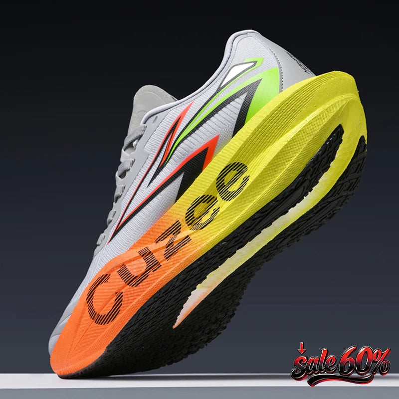 Men's Shoes Air Cushion Runner Trainers Tenis Plate Sports Running Shoes Women Comfortable Athletic Speciality Marathon Sneakers
