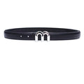Women's Belt M. High-Quality Silver Buckle Is Best Paired With Dress Jeans Women's Belts
