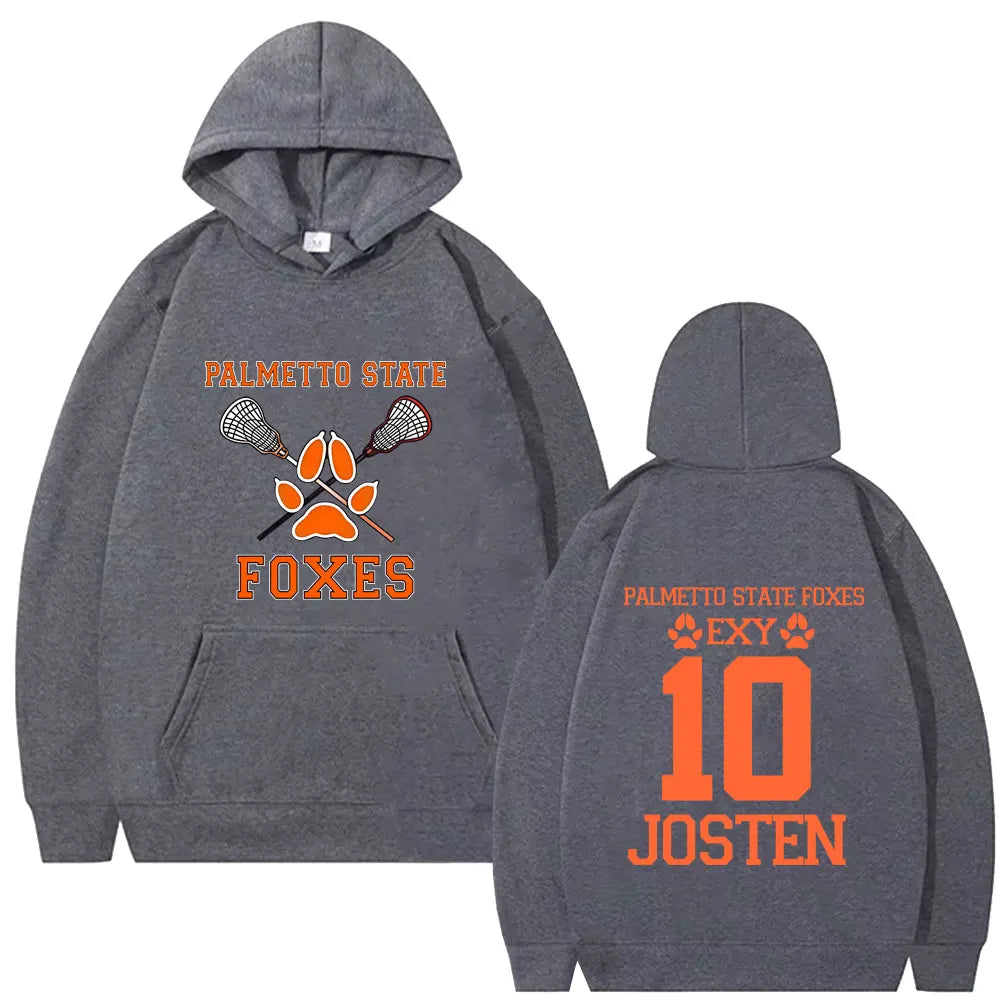 All for The Game The Foxhole Court Palmetto State Foxes JOSTEN Graphic Hoodie Men Women Fashion Casual Fleece Pullover Hoodies