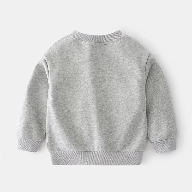 HoneyCherry Fall Boy's Sweaters Baby Boy Clothes Toddler Sweatshirt Kids Sweatshirt