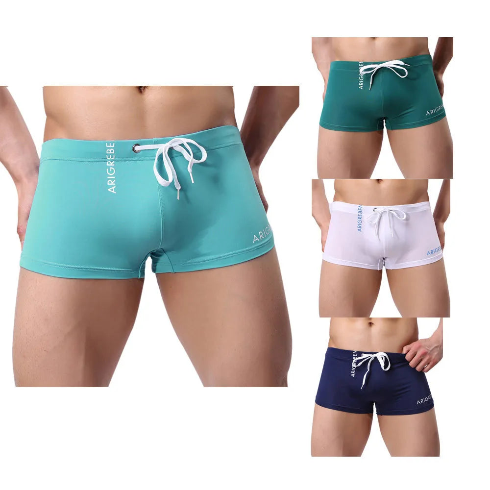 Boxer Swimming Trunks Summer Shorts For Men Outdoor Quick-Drying Men Beach Shorts Men'S Pants Couple Swimsuit Surf Swimwear