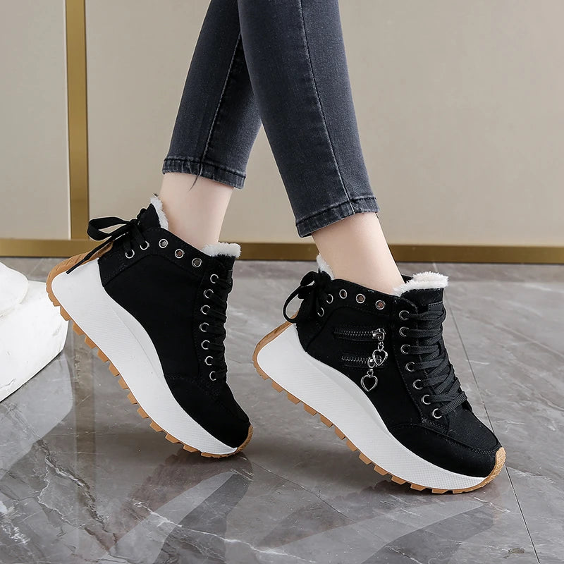 2025 New Designer Women Sneakers High Quality Shoes Female Women Shoes for Women Lace Up Platform Sneakers Женская Обувь