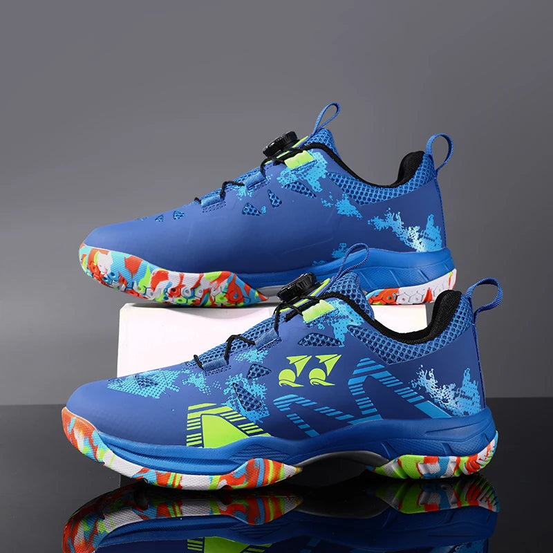 Kid's Badminton Shoes Boys Girls Volleyball Badminton Sneakers Training Sport Shoes for Student Men Women Mesh Tennis Shoes