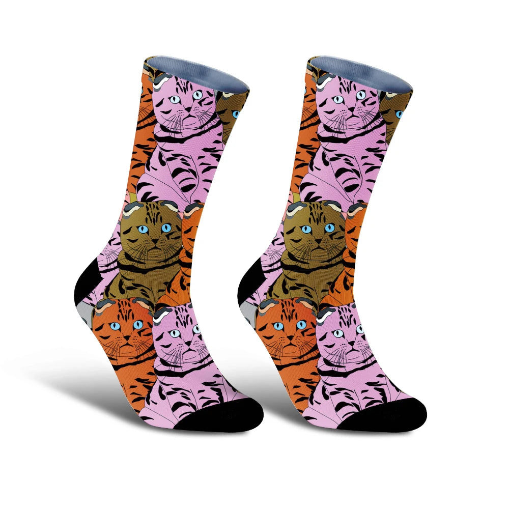 Kid-Friendly Cycling Socks: Colorful and Comfortable, for Young Cyclists. Encourage Kids to Love Cycling!