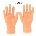 Adult Kid Novelty Toys Funny Mini Hands Creative Finger Fidget Toys Soft Small Hand Tease the Cat Pet Toy Halloween Gift