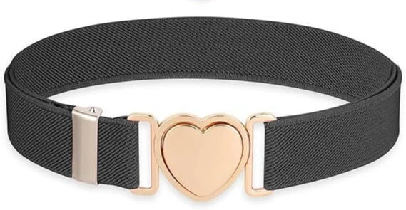 Children's Belt Girls Decoration with Skirt, Elastic Band Adjustable Elastic Youth Belt
