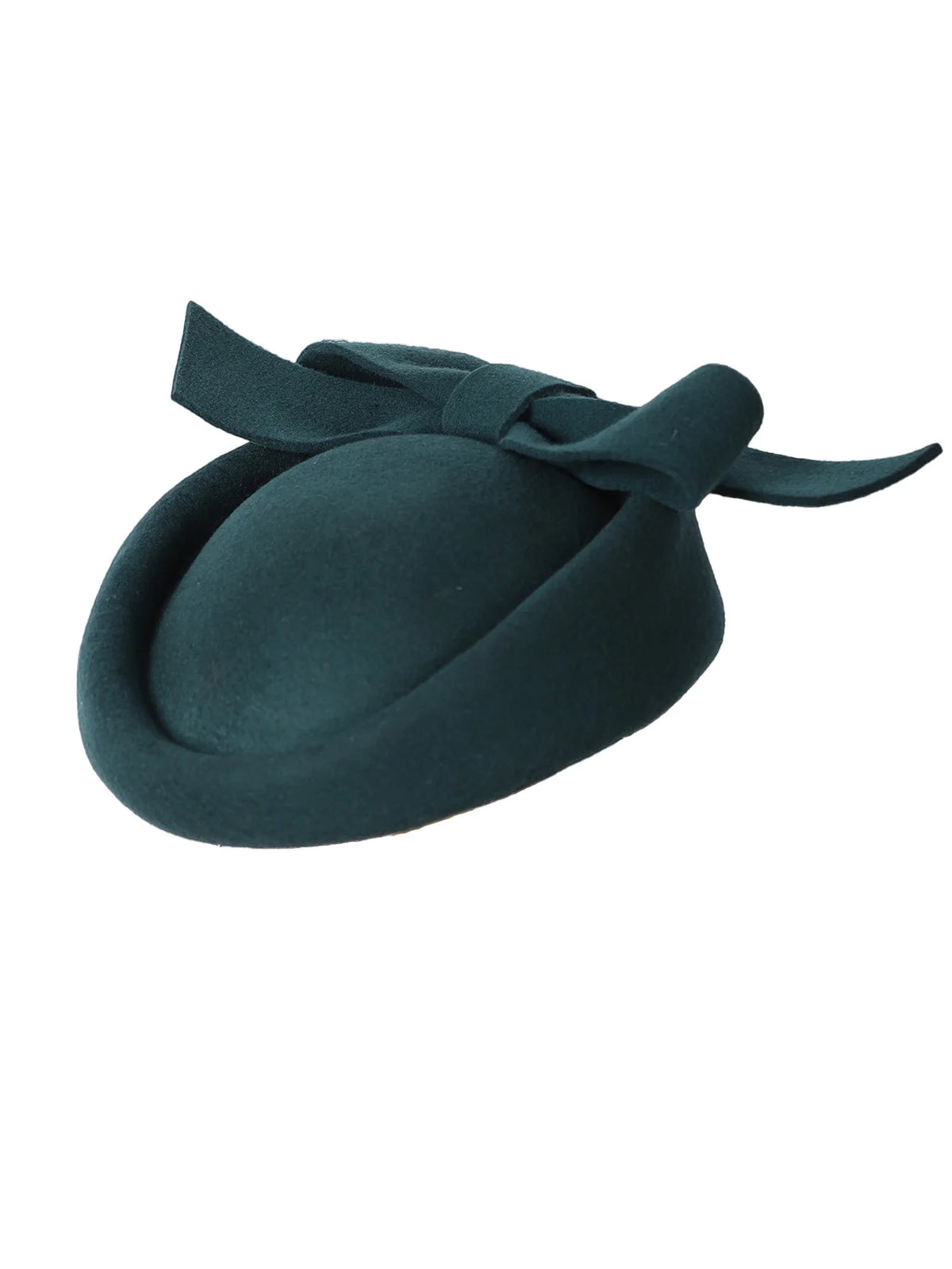 Women Church Fascinators Hats Black Vintage Wool Wedding Pillbox Tea Party Hat Fedora Felt Fedora Red For Ladies Derby Hat