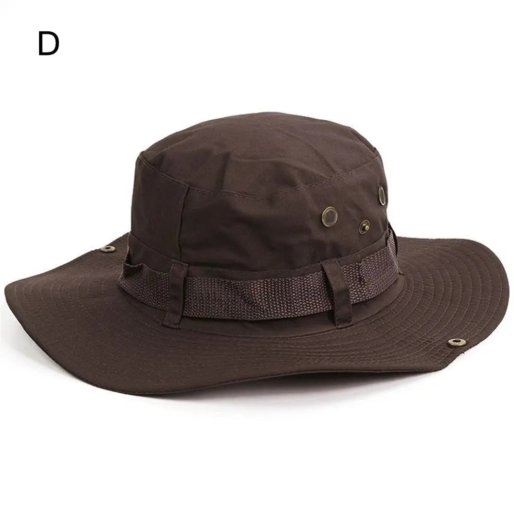 Men's Bucket Hats Women Hiking Camping Wide Brim Fishing Cap Boonie Hat Men's Bucket Hats Sun Hat