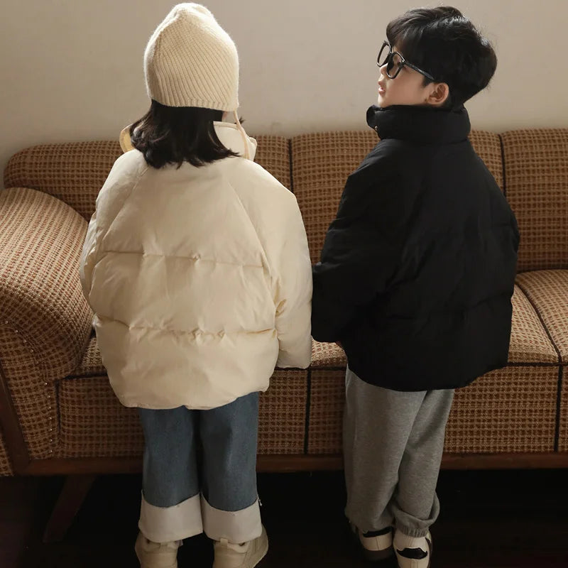 Winter Kids Down Jackets Casual Warm White Duck Down Children Outerwear Coats for Girls Boys Clothes Thicken Kids Coats