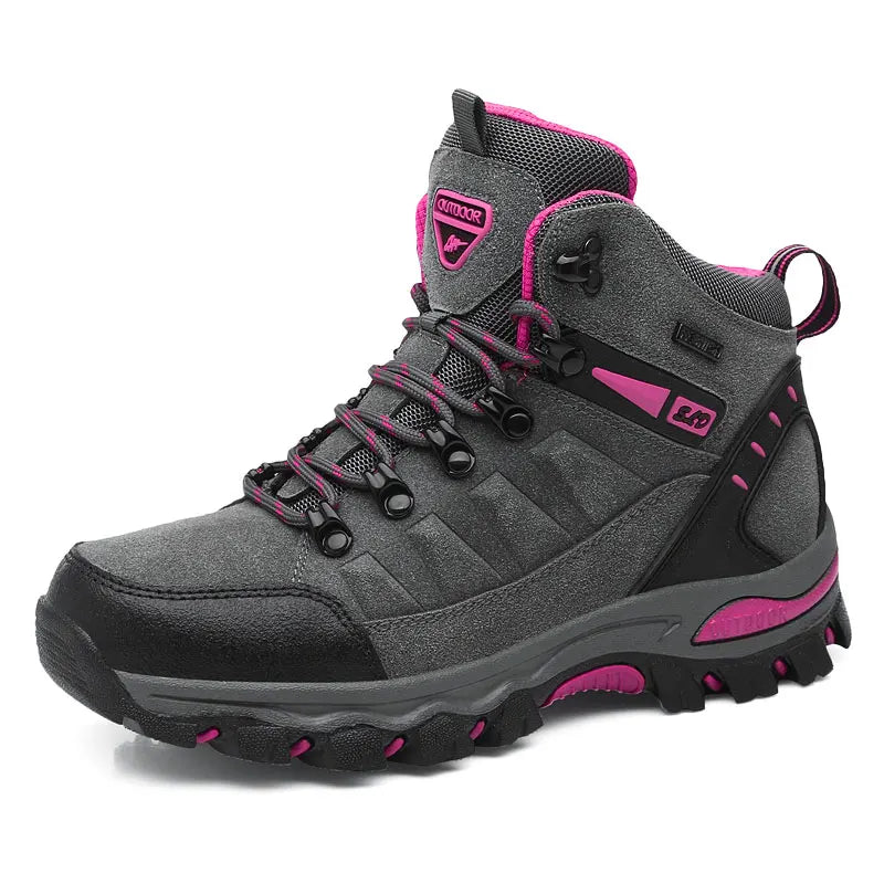 Women Boots Waterproof Hiking Boots for Women Women's Safety Work Shoes Non Slip Ankle Boots Botas De Trabajo Para Mujeres