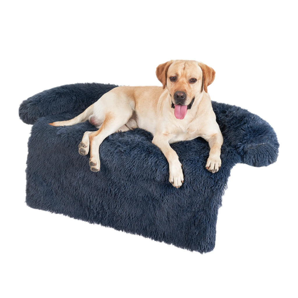Pet Dog Bed Sofa For Dog Pet Calming Bed Warm Nest Washable Soft  Furniture Protector Mat Cat Blanket Large Dogs Sofa Bed