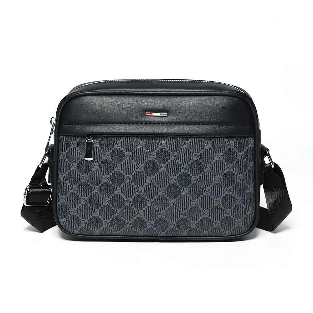 Designer Leather Crossbody Bag for Men Bags New Luxury Brand Casual Man Messenger Bag Fashion Male Bag Sling Pack Shoulder Bags