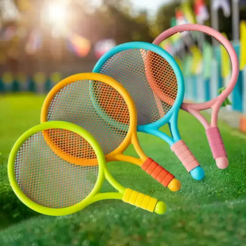 Tennis and Badminton Rackets for Kids, Lightweight Children's Interactive Sports Toys Set