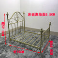 Princess Bed for Small Pets Wrought Iron Pet Bed Removable Washable Breathable Dog and Cat Bed Detachable Bed Frame