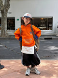 Children Clothes Kids Fashionable Hoodie Top 2026 Autumn New Hooded Sweatshirt Boys Solid Color Kids Casual Top