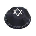 Men Yarmulke Hat Jewish Kippah Hat Hand Made Embroidered Knitted Judaica Yamaka Hats for Celebrations Bar Mitzvahs Wedding Caps