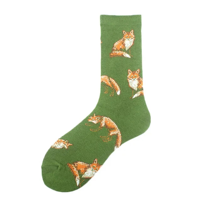 NEW Crew Fashion Funny Women Socks Border Collie Schnauzer Lab Scottie Beagle Boxer Pug Bulldog Sheltie Golden Doodle Retriever