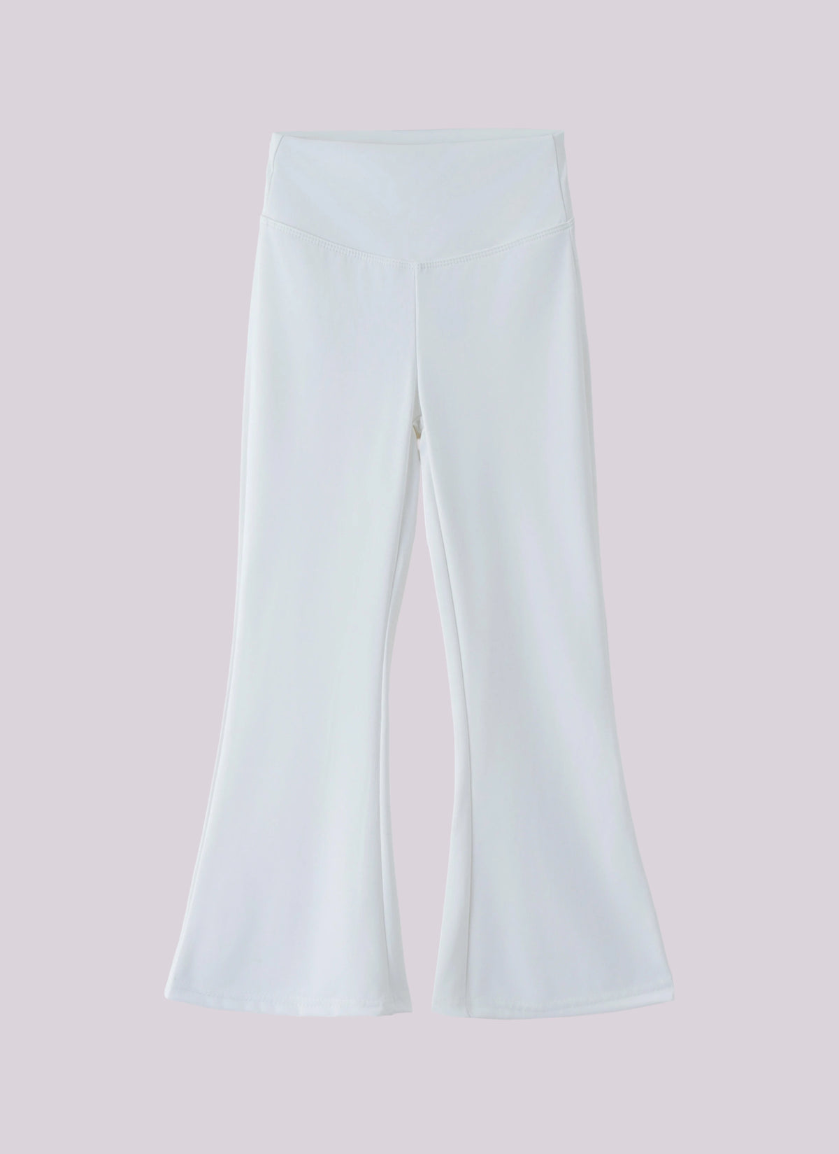 Girls Flared Pants High Waist Yoga Leggings Teenagers Stretch Elastic Waistband Kids Sportswear Trousers Autumn Spring