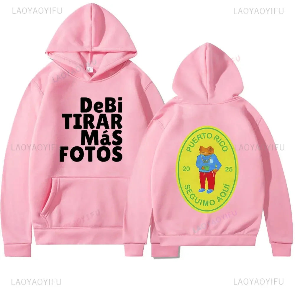 DTMF Bad Bunny Album Hoodie Men Women Oversized Pullover Hoody Sweater New in 2025 Long Sleeve Fashion Casual Sweatshirt Unisex