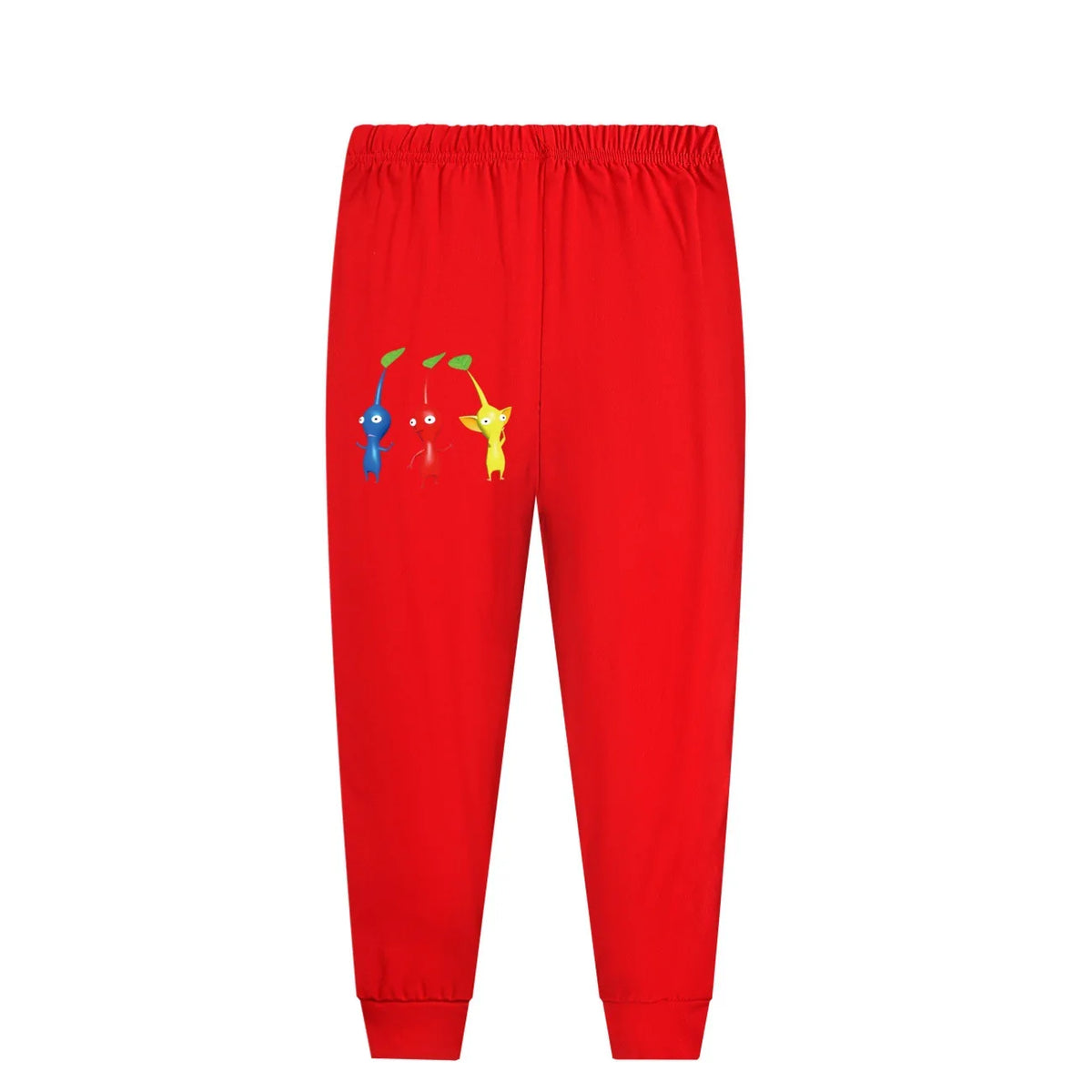 Newest PIKMIN 4 WIKI Costume Kids Cartoon Pajama Sets Baby Girls Long Sleeve Tops Pants 2pcs Set Teenager Boys Casaul Sleepwear