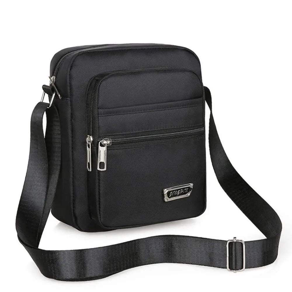 Men Crossbody Bags Male Nylon Shoulder Bags Boy Messenger Bags Man Handbags for Travel Casual Large Satchel Grey