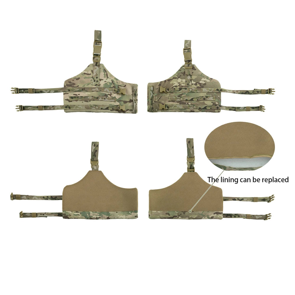 Outdoor Sports - Tactical Equipment Installation Board, Leg Hanging Board, MOLLE Accessories, Leg Straps, Sinking Accessories