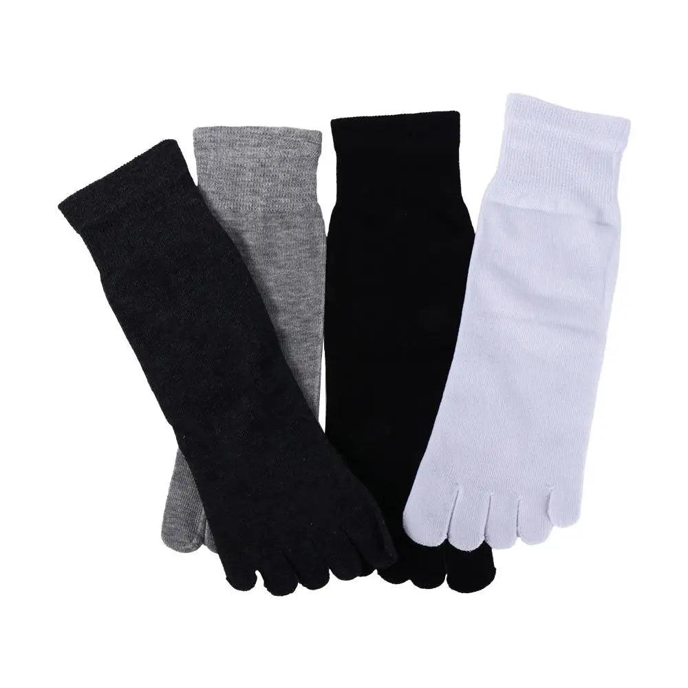 Men Short Socks Protect Ankle Sweat Absorption No Show Socks Five Fingers Socks Ankle Socks Men'S Split Toe Sock Toe Socks