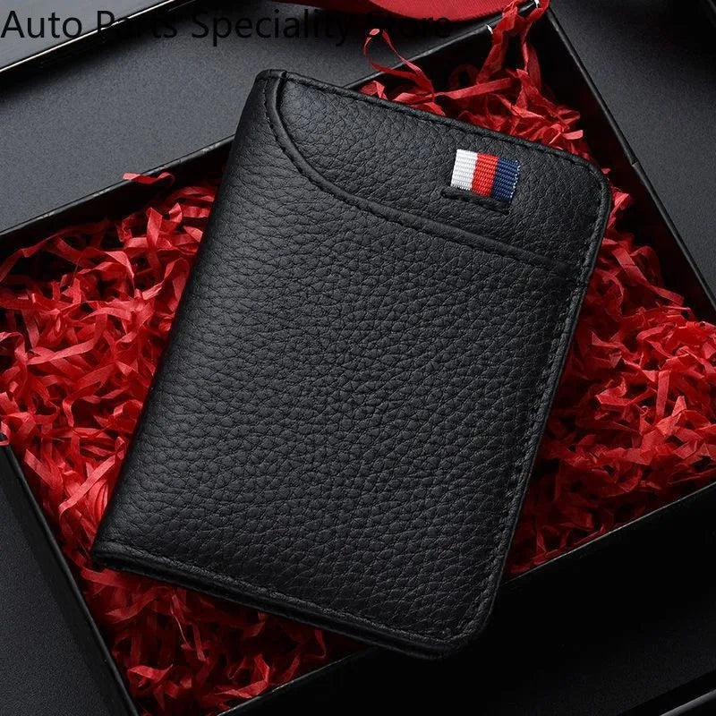 Men's Wallet Short Wallet Card Holder Fashion Thin Multi Card Business Soft Leather Wallet for Men Bolsa Feminina Coin Purse