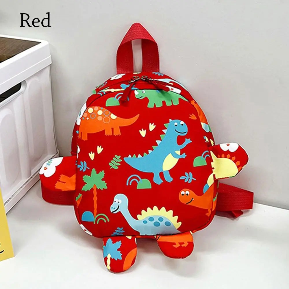Children Boys Girls Nylon Cartoon Dinosaur  Backpacks Kindergarten Schoolbag School Bags Kid Backpack
