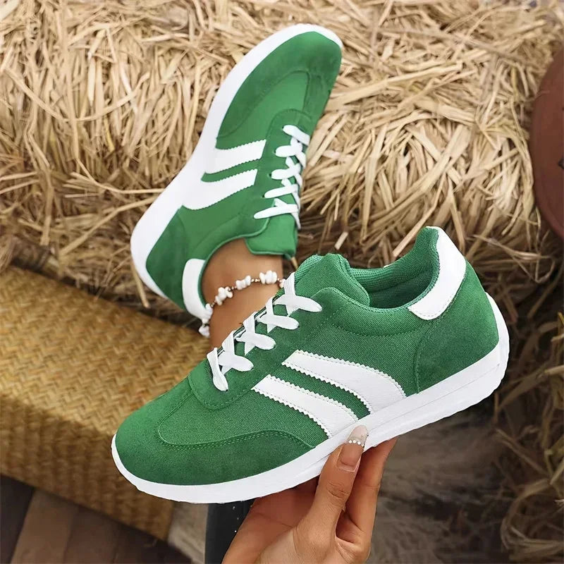Women Sneakers Spring Lightweight Comfort Vulcanized Flat Shoes for Women 2025 New Fashion Trend Casual Platform Sneakers Female