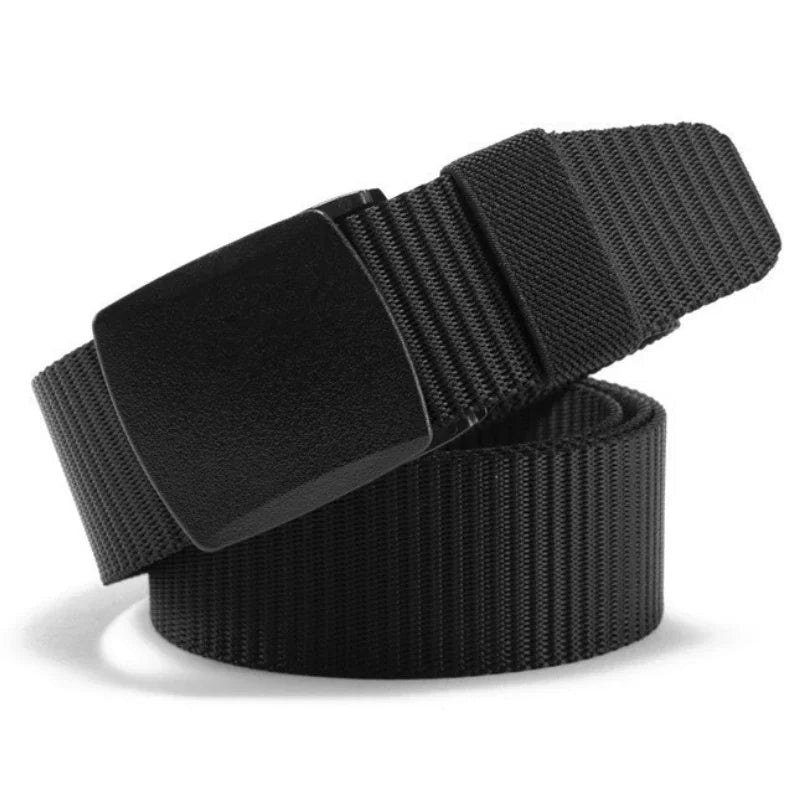 Men's Belt Outdoor Casual Canvas Belt Metal Free Training Nylon Tactical Belt With Pants Jeans Belt Sports Belts For Men Women