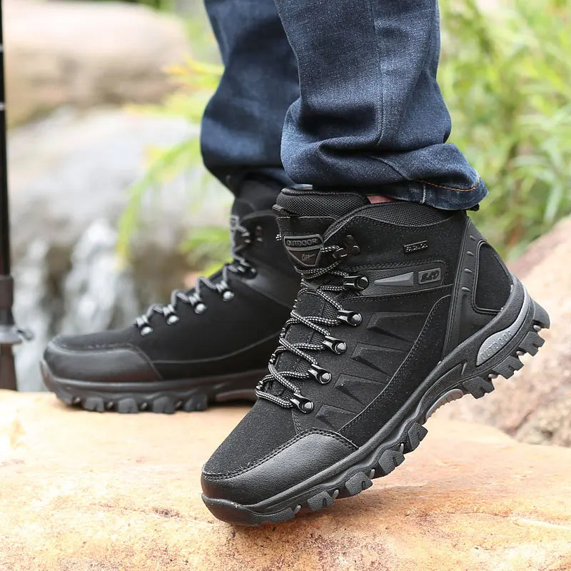 Women Boots Waterproof Hiking Boots for Women Women's Safety Work Shoes Non Slip Ankle Boots Botas De Trabajo Para Mujeres