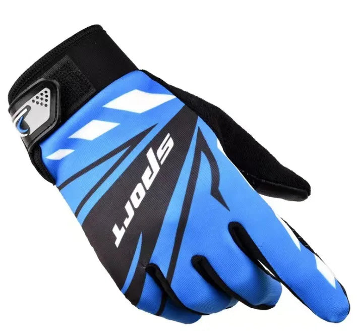 Men's Outdoor Sports Gloves - Breathable and Lightweight Design, with Adjustable Wrist Clasp, Providing Durable and Reinforced P