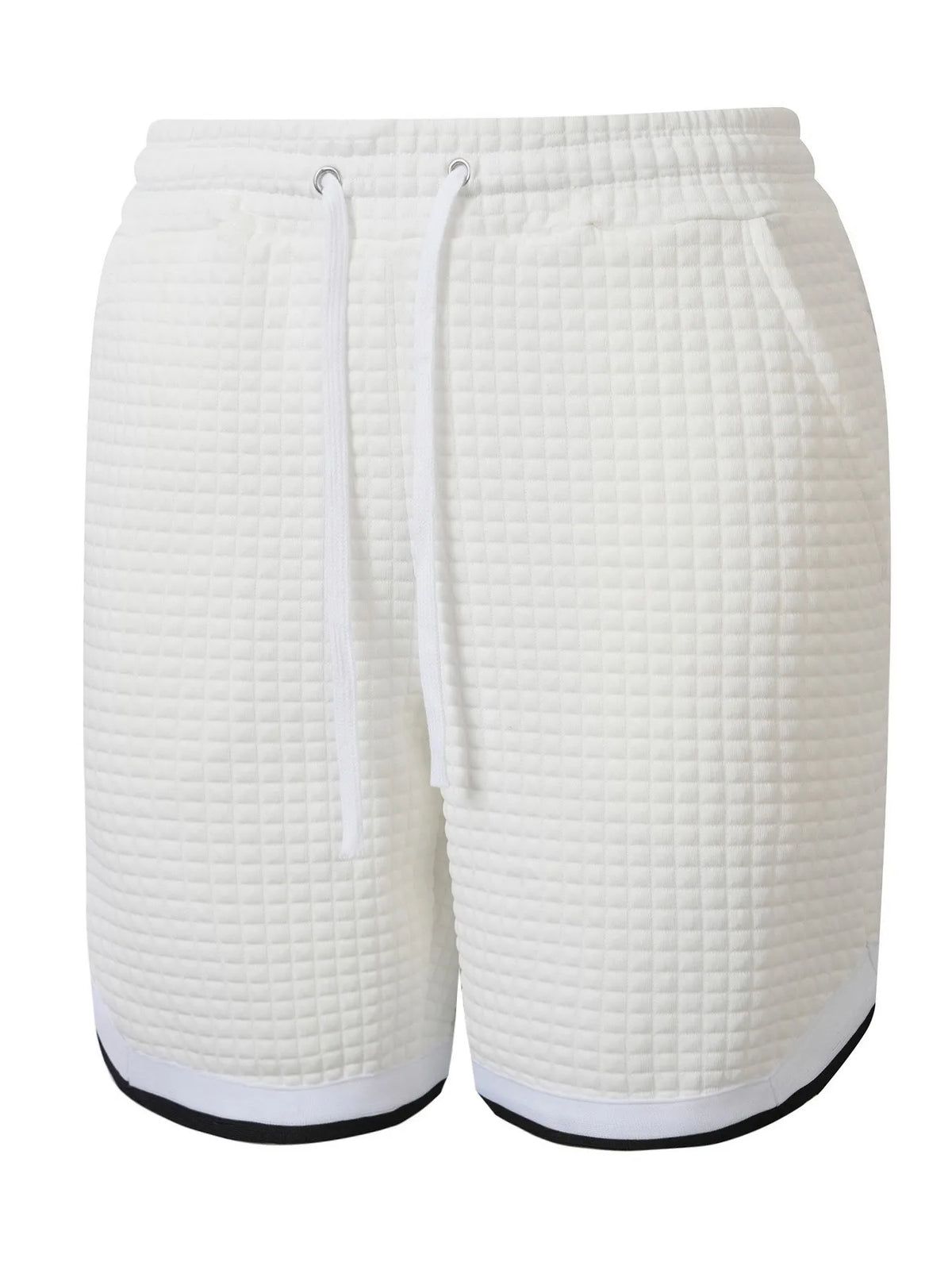 Men's Fashion Sports Shorts Casual Vacation Waffle Weave Shorts Casual Breathable Athletic Shorts Comfortable Breathable Garment