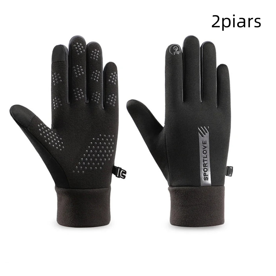 Winter Gloves Women Cycling Bike Thermal Cold Resistance Wind Waterproof Bicycle Warm Outdoor Running Skiing Mittens