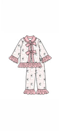 Wholesale Purple Children's Halloween Pajamas Kids Pumpkin Cany Set Boys Girls Clothing