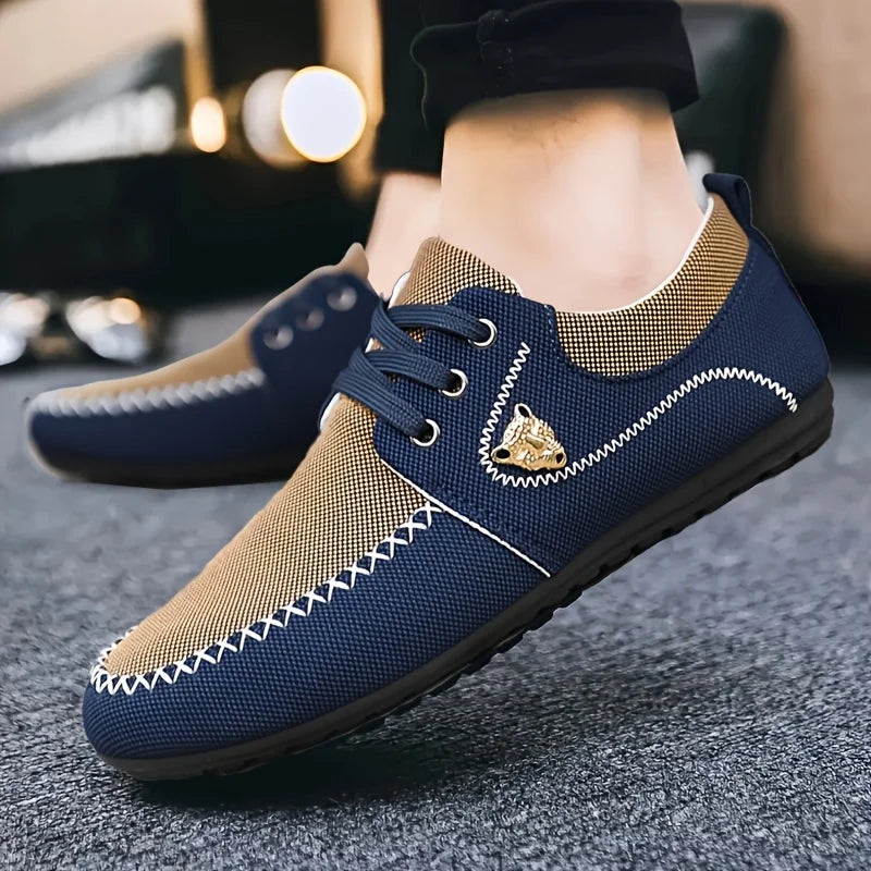 Men's Loafers with a Comfortable and Breathable Upper, Lightweight and Durable Sole, Suitable for Business Activities, Daily Casual Wear, Etc
