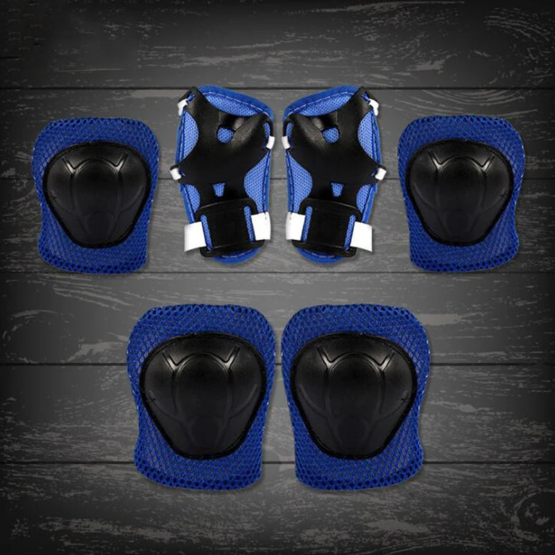 1Set Kids & Adults Sports Protective Gear Set 2 Hand Guards 2 Elbow Pads 2 Knee Pads For Ice Skating Roller Skate