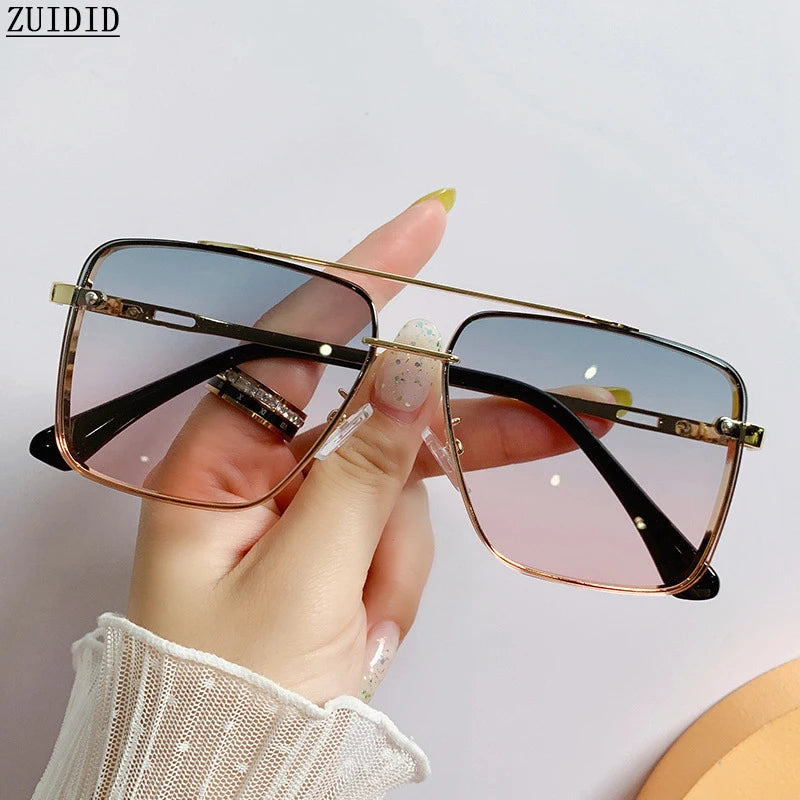 Sunglasses Women 2022 Square Fashion Glasses Rimless Shades  Retro Vasos Decorativos Lunette De Soleil Femme Zonnebril Dames Sol