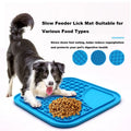 Pet Slow Feeder Lick Mat, Silicone Licking Mat for Dogs & Cats, Anti‑Choking Feeding Mat for Wet Food Paste Treats