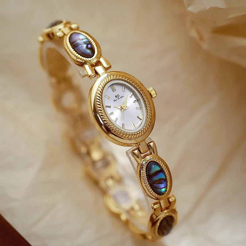 Top Brand Luxury Women Bracelet Watches Unique Design Fashion Elegant Ladies Wrist Watches For Female Clock Quartz Wristwatches