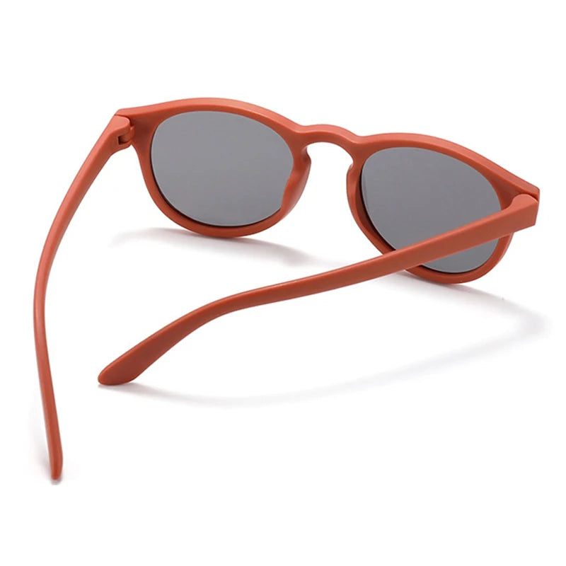 Fashion Round Kids Sunglasses Boys Girls Polarized Sun Glasses Light Weight Silicone Children Shades
