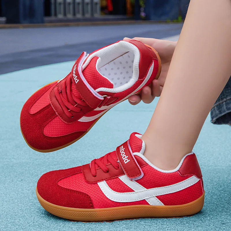 Children's Sports Shoes Children's Zero-drop Wide-toed Barefoot Sports Shoes Boys/girls Simple Dance Shoes Walking Shoes