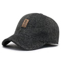 Men's Hat with Earmuffs, Baseball Cap, Warm, Cold Protection, Windproof, Size Adjustable, Cool, Casual, Work Camp, Climbing, Out