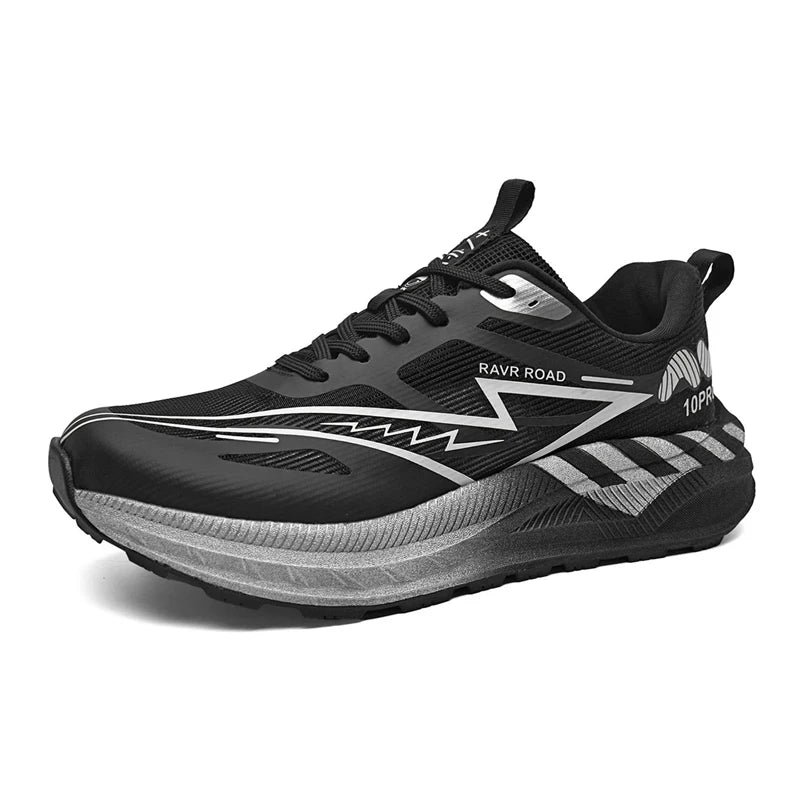 Men Sports Shoes Wide Toe Box Running Sneakers Women Thick Soled Anti Slip Cushion Shock-absorbing Training Carbon Plate Shoes