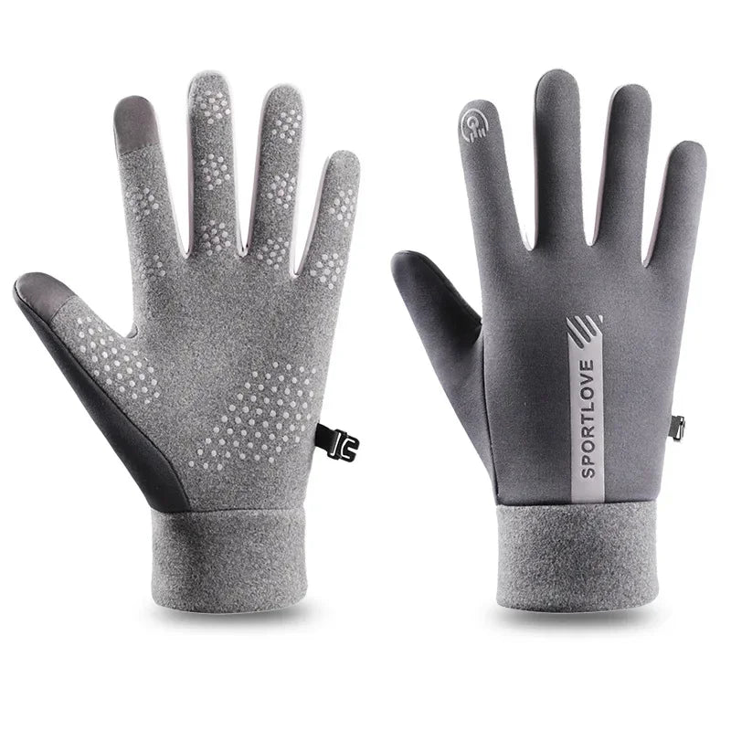 Winter Waterproof Men's Gloves Touchscreen Windproof Sports Fishing Driving Motorcycle Ski Non-slip Warm Cycling Women Gloves