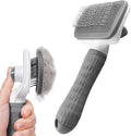 Pet Hair Remover, Dog & Cat Brush, Multi-Surface Cleaning, Easy to Clean, Grey, For Pet Owners HJ